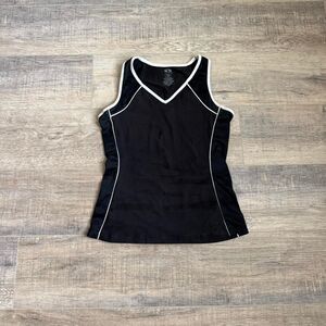 Black and White Athletic Tank Size Medium